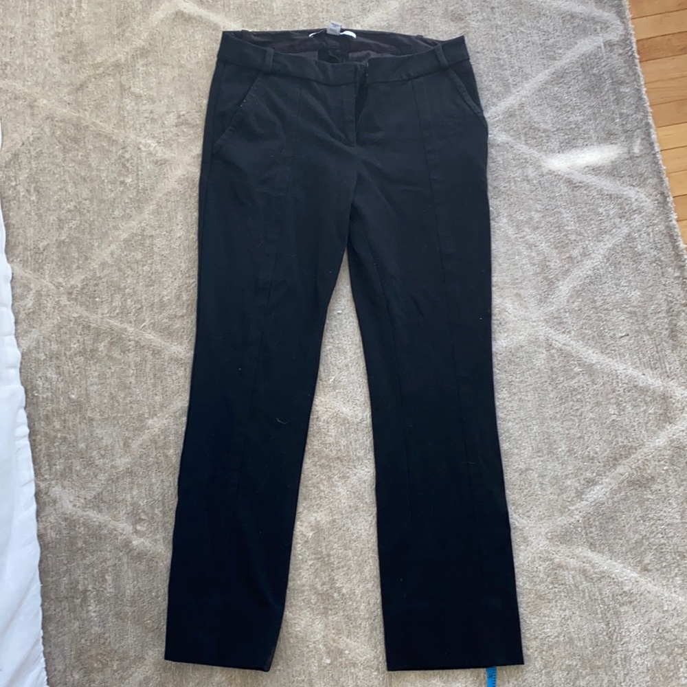 DVF black pants 8